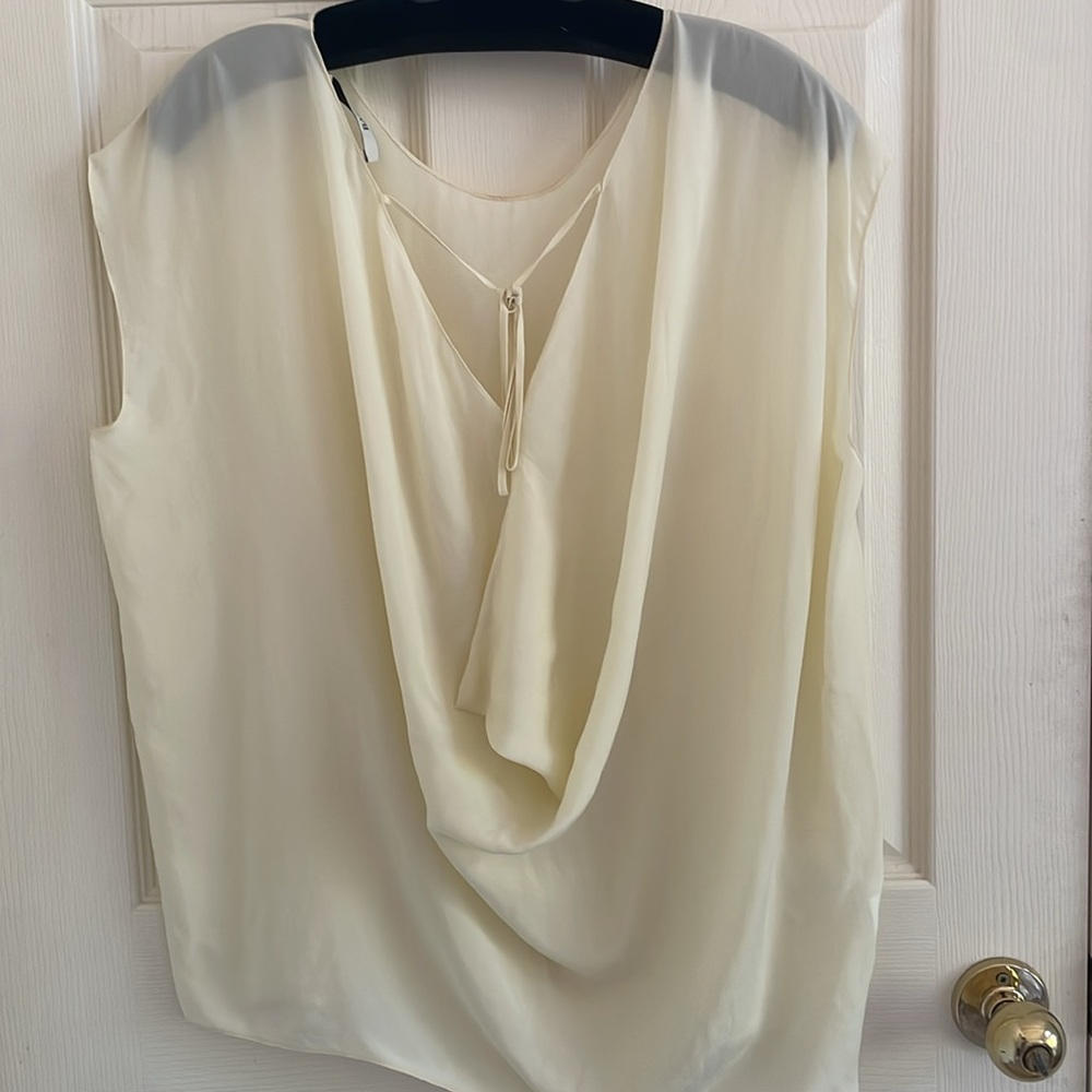 Cream Blouse